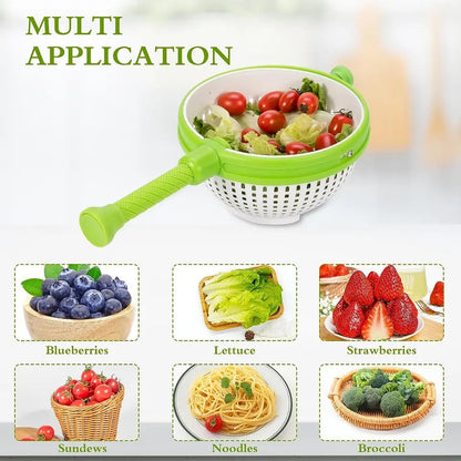 Vegetable & Salad Washing & Spinner Basket