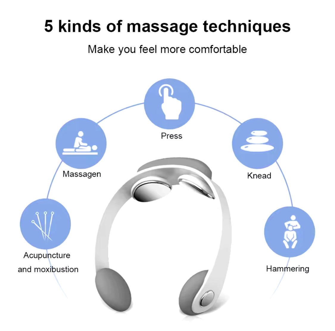 5 Gears Electric Neck Massager