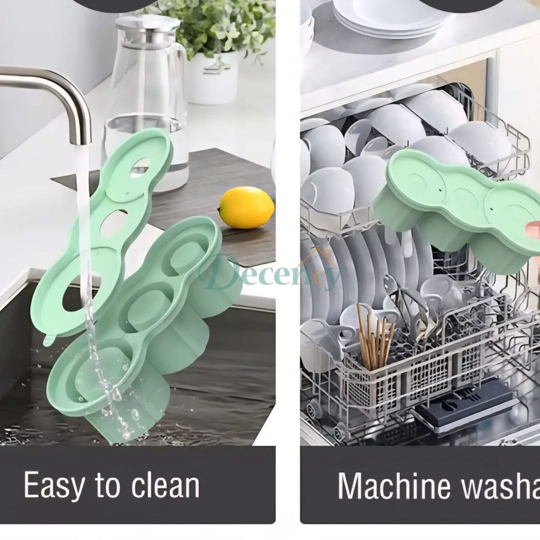  Tumbler Silicone Ice Cube Tray with Steel Tong Flexible Ice Mold with Lid | Food-Grade Silicone | Includes Stainless Steel Tong
