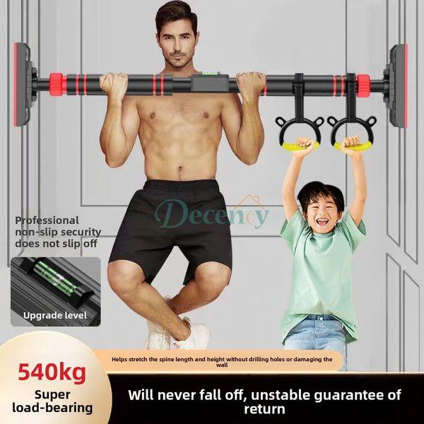 Adjustable Doorway Pull-Up Bar – Home Fitness Training Equipment