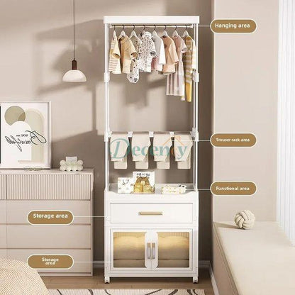 Elegant Multi-Functional Baby Wardrobe & Storage Cabinet