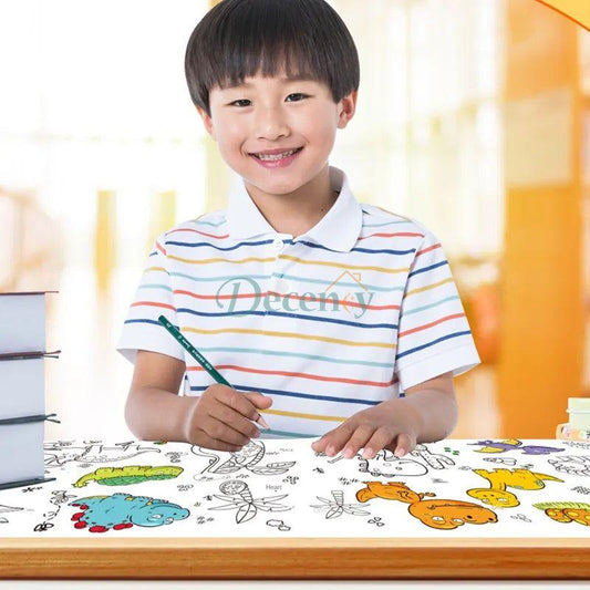 Children Coloring Drawing Roll Sticker (59 Inch Lenght)