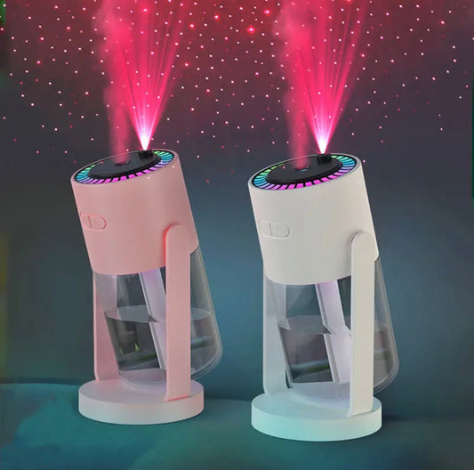 Mini Air Humidifier with Starry Sky Lights