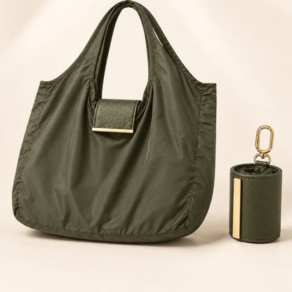 Tote Bag with Pouch | Women's Shoulder Bag