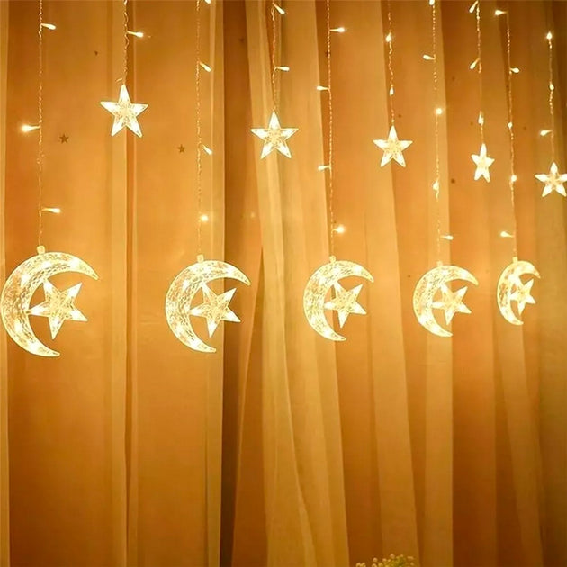 Moon Star LED String Lights