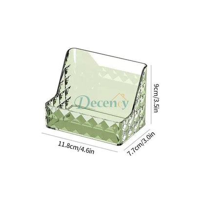diamond texture  Luxurious Hanging Makeup Organizer