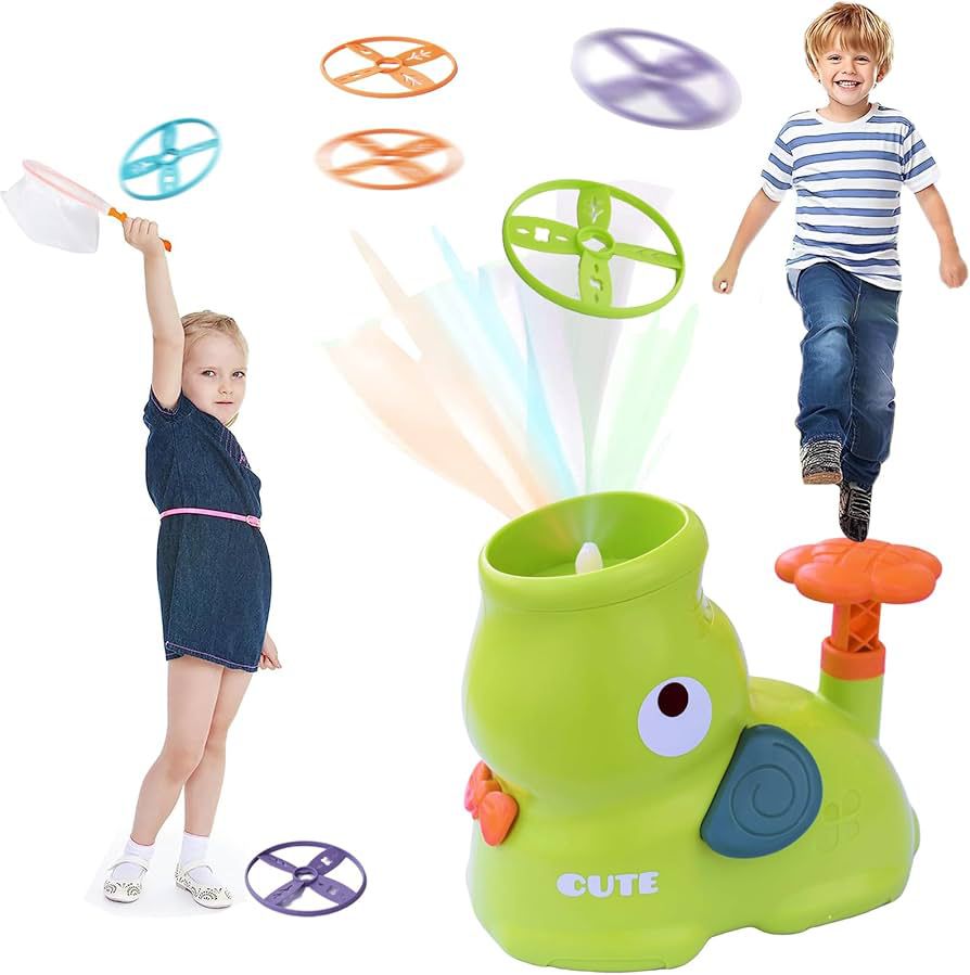 Kids Flying Saucer Launching Toy