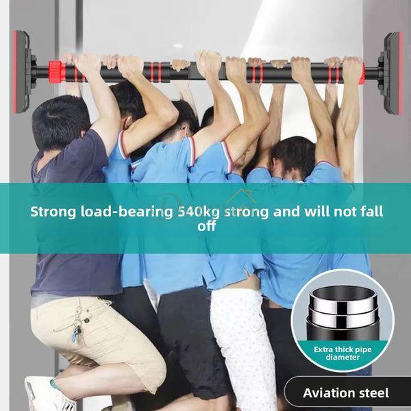 Adjustable Doorway Pull-Up Bar – Home Fitness Training Equipment
