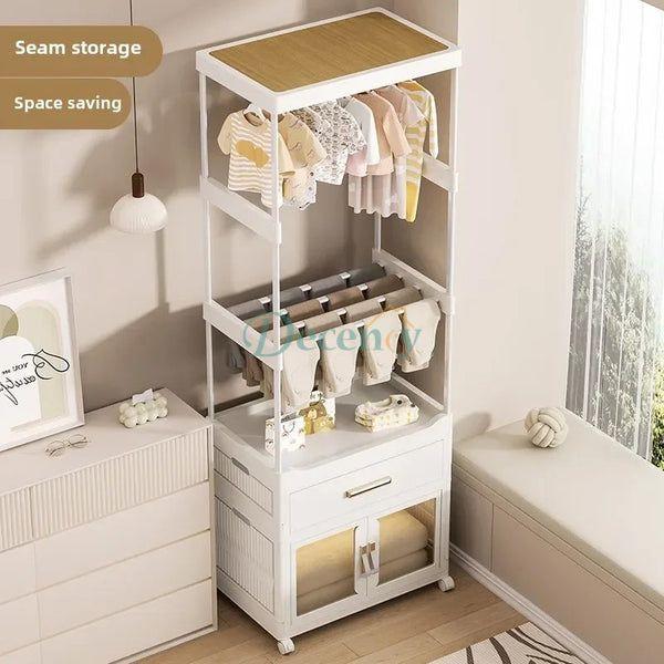Elegant Multi-Functional Baby Wardrobe & Storage Cabinet