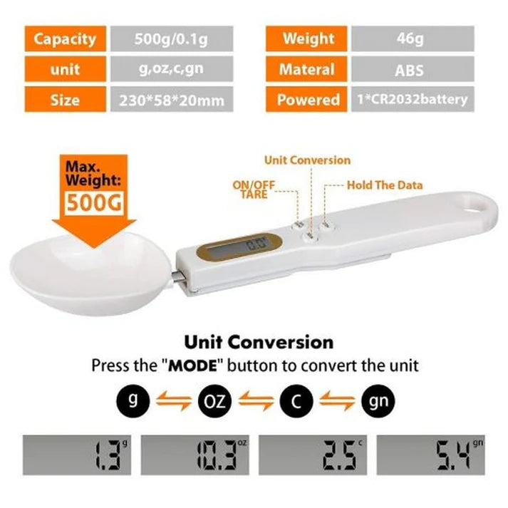 Digital Measuring Spoon Digital Spoon Scale