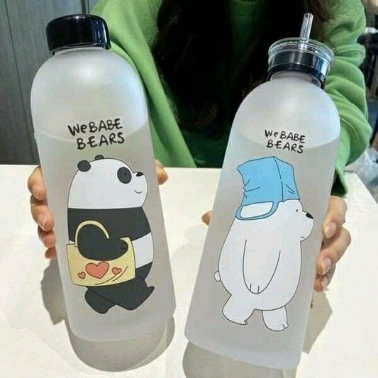 Babe Bears Frosted Water Bottle