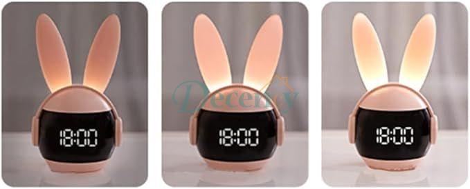 Cute Bunny Wake Up Alarm Clock