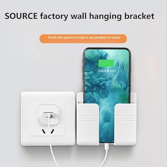 Mobile Charging Holder Wall Mounted (Pack of 2)