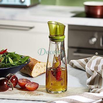 500ml Glass Oil Dispenser Bottle with Infuser