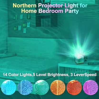 Northern Lights Ocean Wave Projector Light