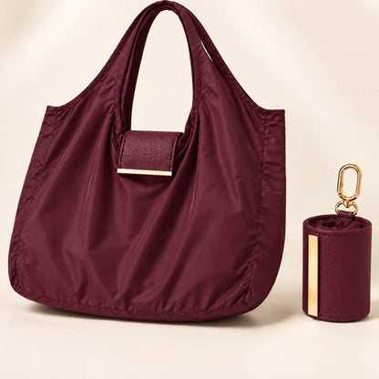 Tote Bag with Pouch | Women's Shoulder Bag