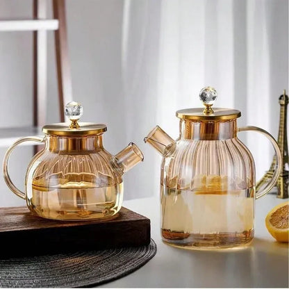 Borosilicate Glass Cooking set Tea Pot