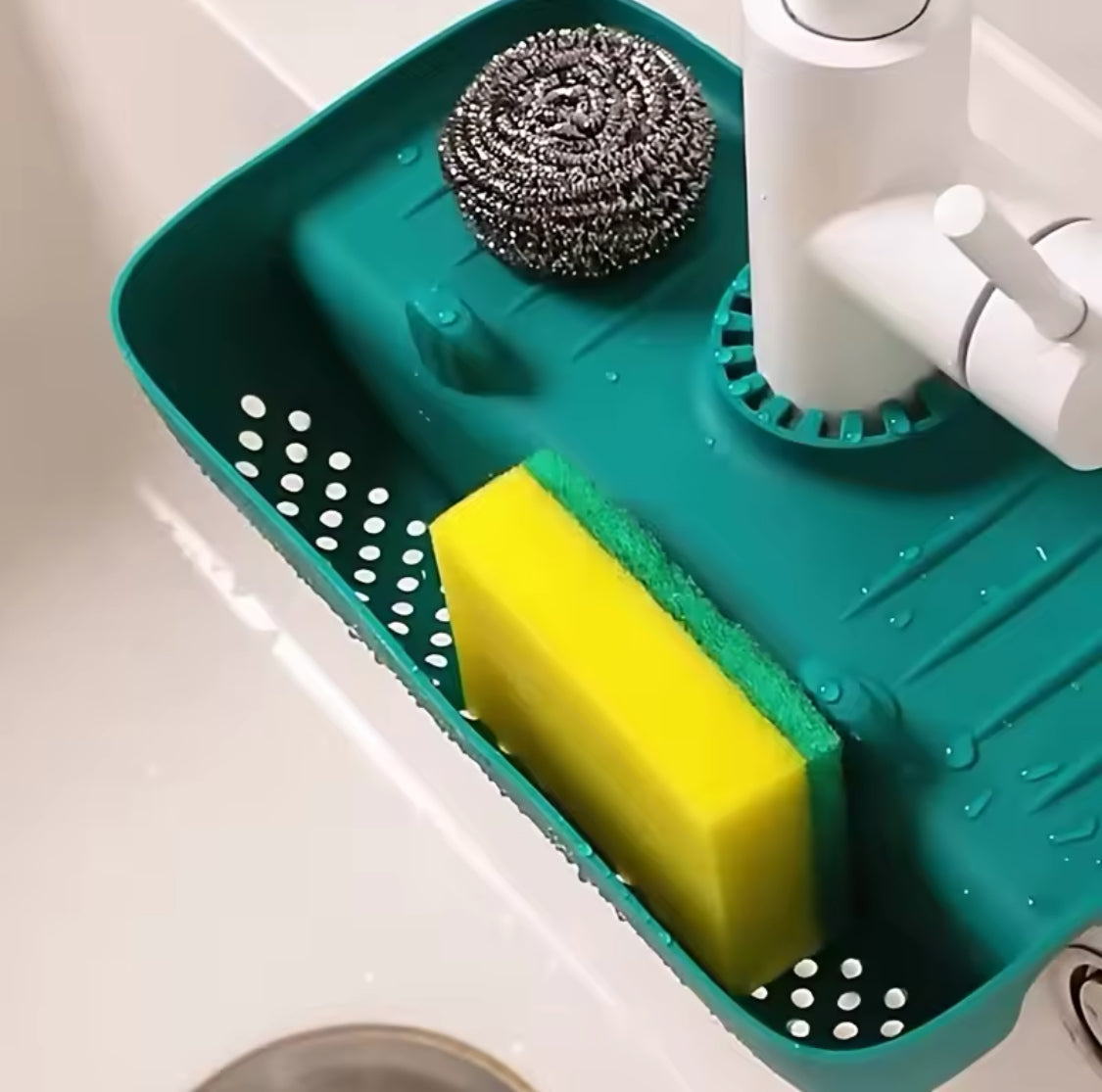 Silicone Sink Drain Faucet Rack