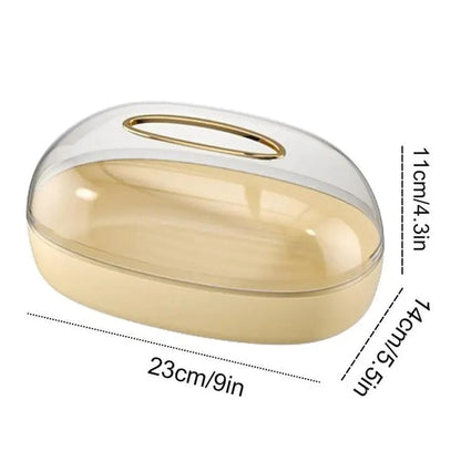 Wall Mounted Oval Tissue Box