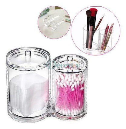 2 pcs Cotton Swab Holder Organizer