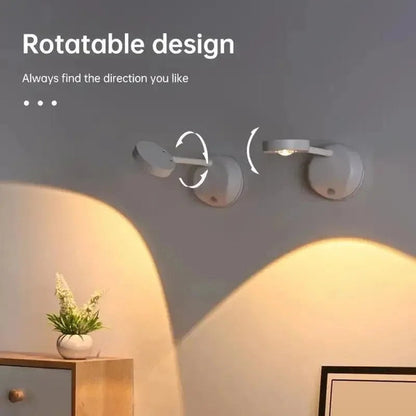 LED Motion Sensor Night Light Wireless USB Rechargeable