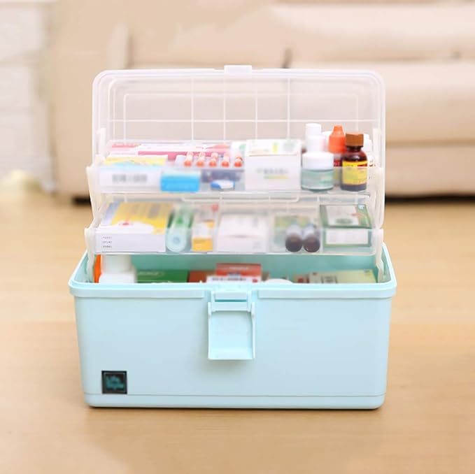 Large-Capacity First Aid Kit Box