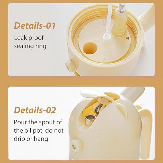 Oil Sprayer Bottle with Pour Spout Olive Oil Dispenser