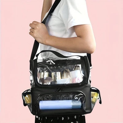 Brush Bag with adjustable Dividers and Side Compartments