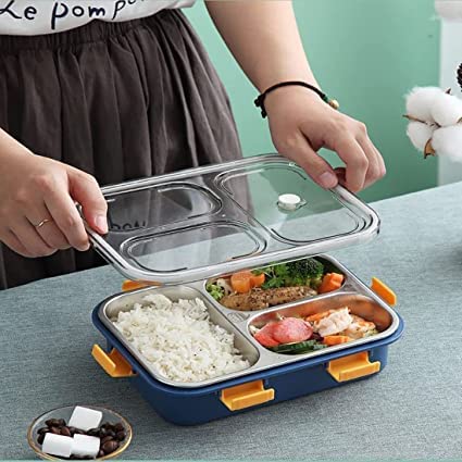 Portable Stainless Steel Lunch Box