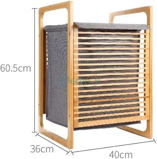 Bamboo Laundry Portable Storage Basket