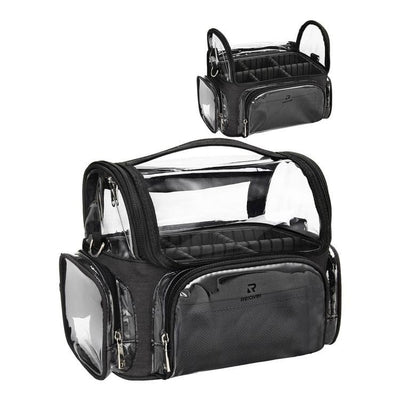 Brush Bag with adjustable Dividers and Side Compartments