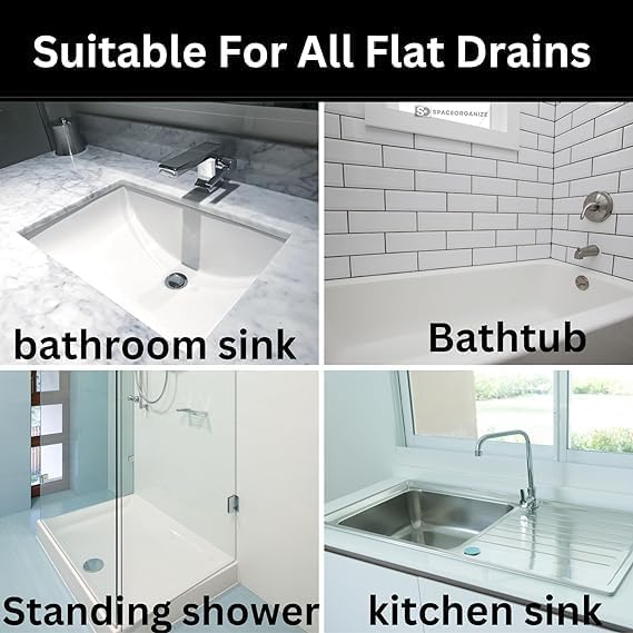 Drain Sticker Patch Kitchen Bathroom Sink (Pack of 10)