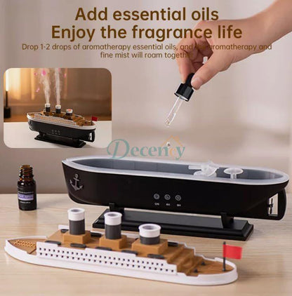 Titanic Steam Ship Design Humidifier Diffuser