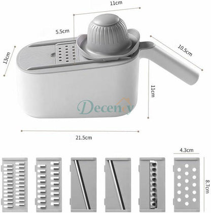 Ecoco vegetables Slicer Carrot Potato Onion Chopper With Drain Basket