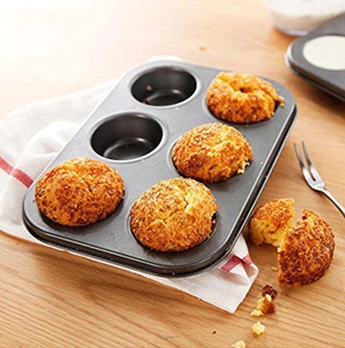 6 Pcs Muffin Tray