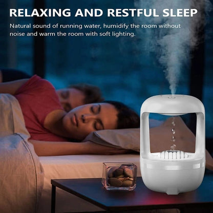 Mini glow-in-the-dark air humidifier