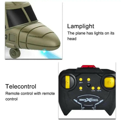 Military Helicopter With Infrared Light