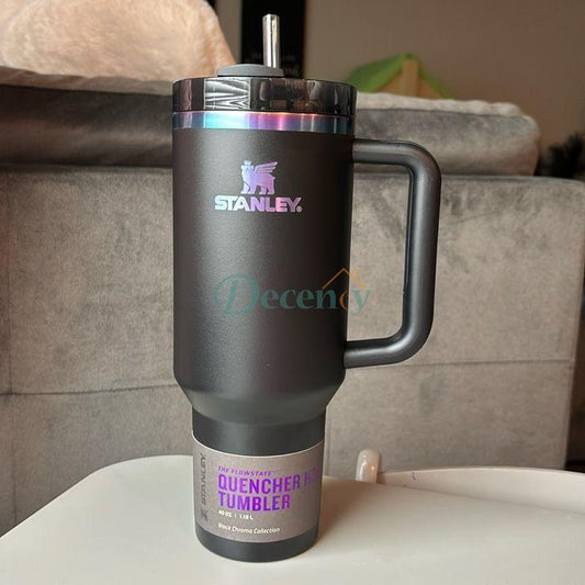 Stanley Quencher H2.0 Tumbler 40 oz - Black Chroma