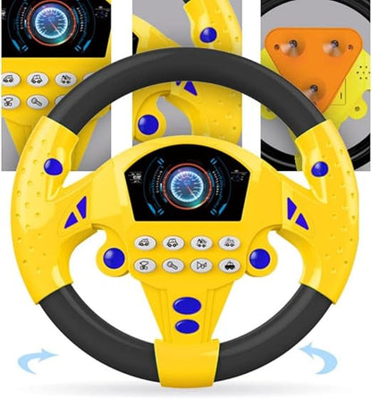 Multifunctional Musical Steering Wheel for Kids