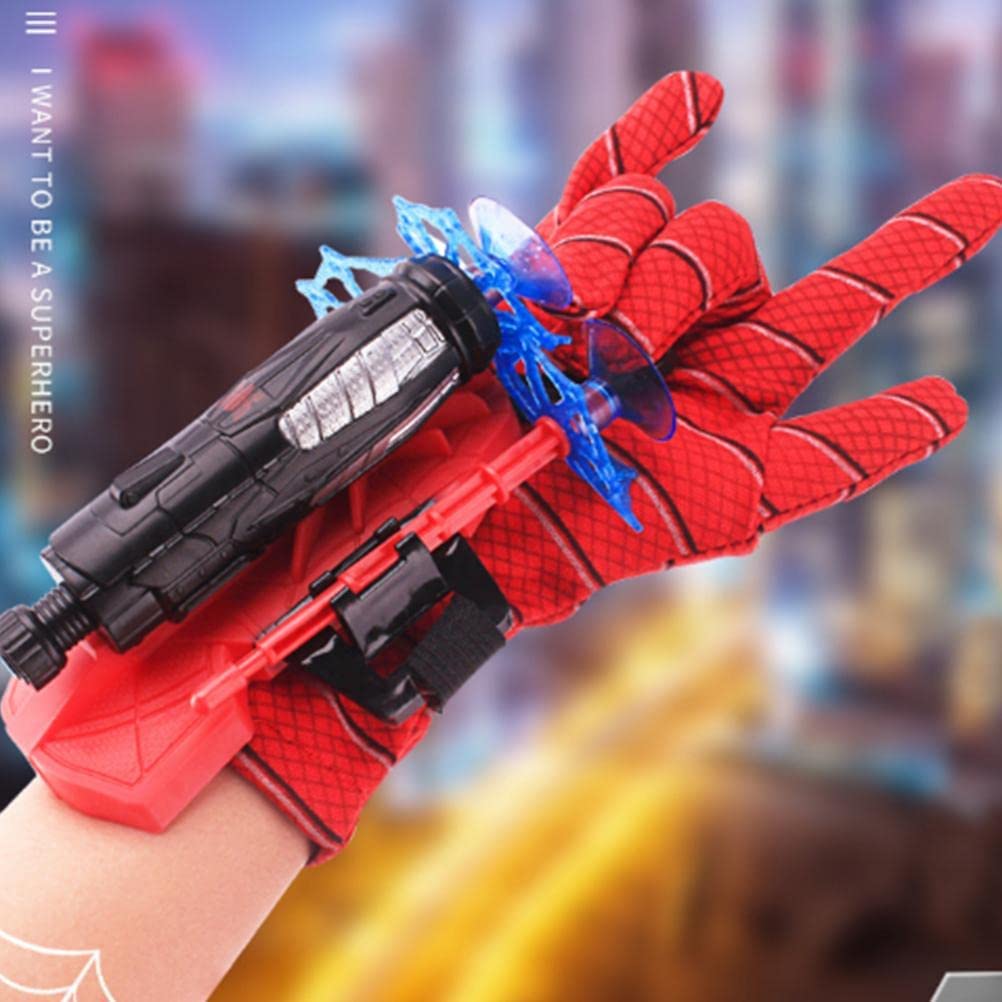 AMAZING SPIDERMAN COSTUME SHOOTER GLOVE TOY