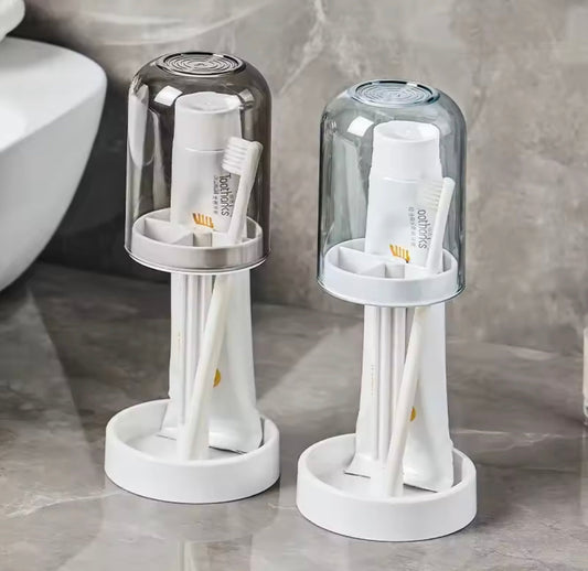 Toothbrush Holder With Dust Cover