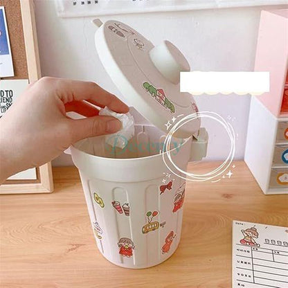 Cute Garbage bin Desktop trash