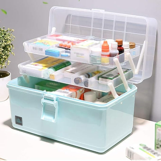 Large-Capacity First Aid Kit Box
