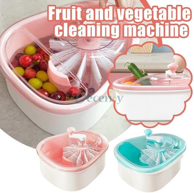 Elegant Dual-Layer Fruit Rinse Basket – Quick Wash & Drain