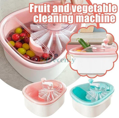Elegant Dual-Layer Fruit Rinse Basket – Quick Wash & Drain