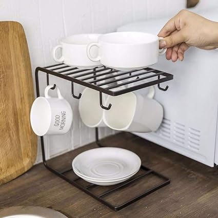 Coffee Mug Cup Holder Rack