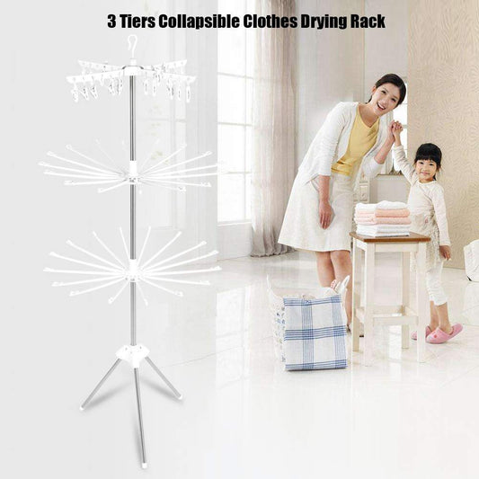 New Versatile Space-Saving Laundry Dryer Dry And Air Your Clothes Naturally, Gently 170cm