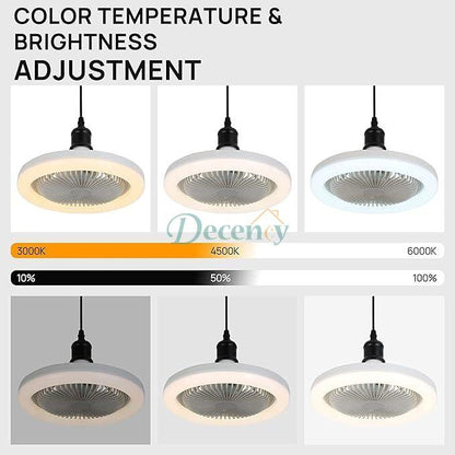 Ceiling Fan with Lighting Lamp