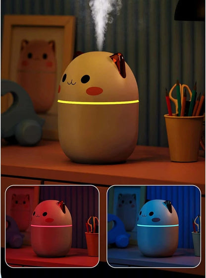 Cute Air Humidifier With Night Light