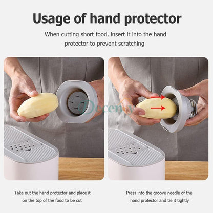 Ecoco vegetables Slicer Carrot Potato Onion Chopper With Drain Basket